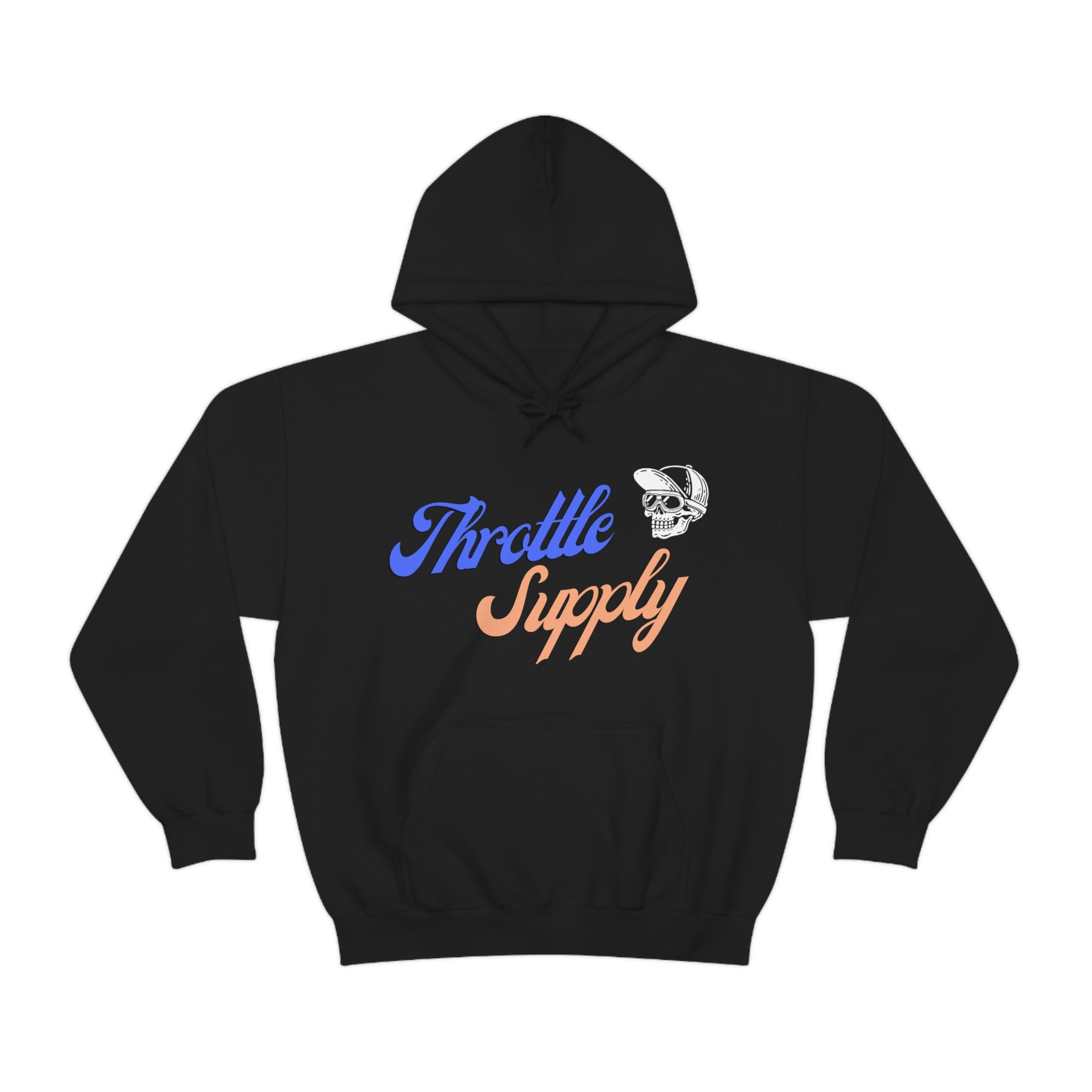 Cursive Logo Hoodie – Throttle Supply